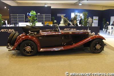 4-mercedes benz 380 k cabriolet a 1934 - lot 193